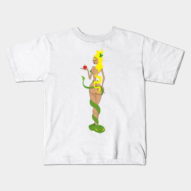 Eve Kids T-Shirt by The Cuban Witch